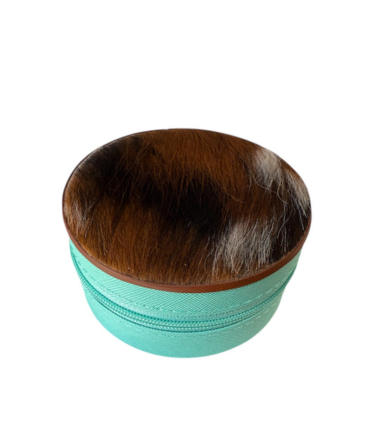 A8848 - Small Hair On Hide Jewellery Box
