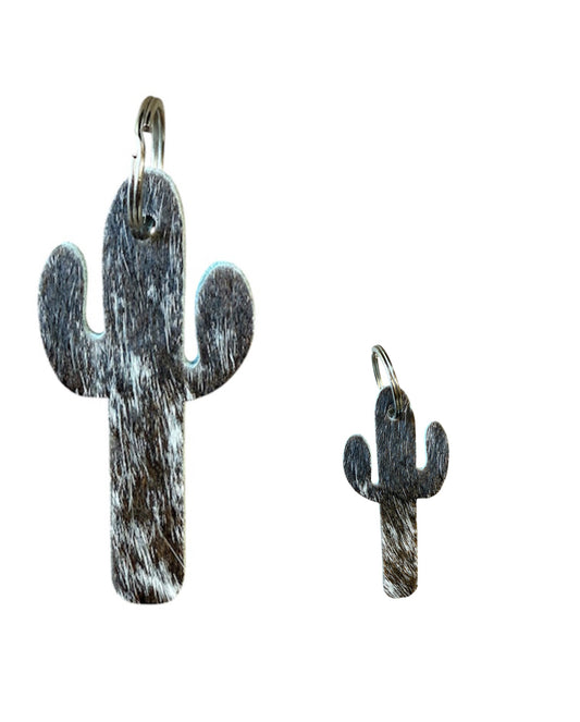 A8883 - Double Sided Cowhide Keychain
