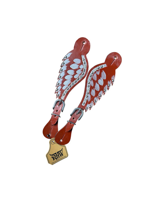 30789 - Angel Wing Spur Straps