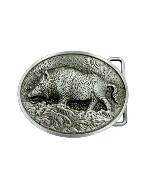 A8828 - Boar Pig Western Belt Buckle - Rawhide Western Wear 