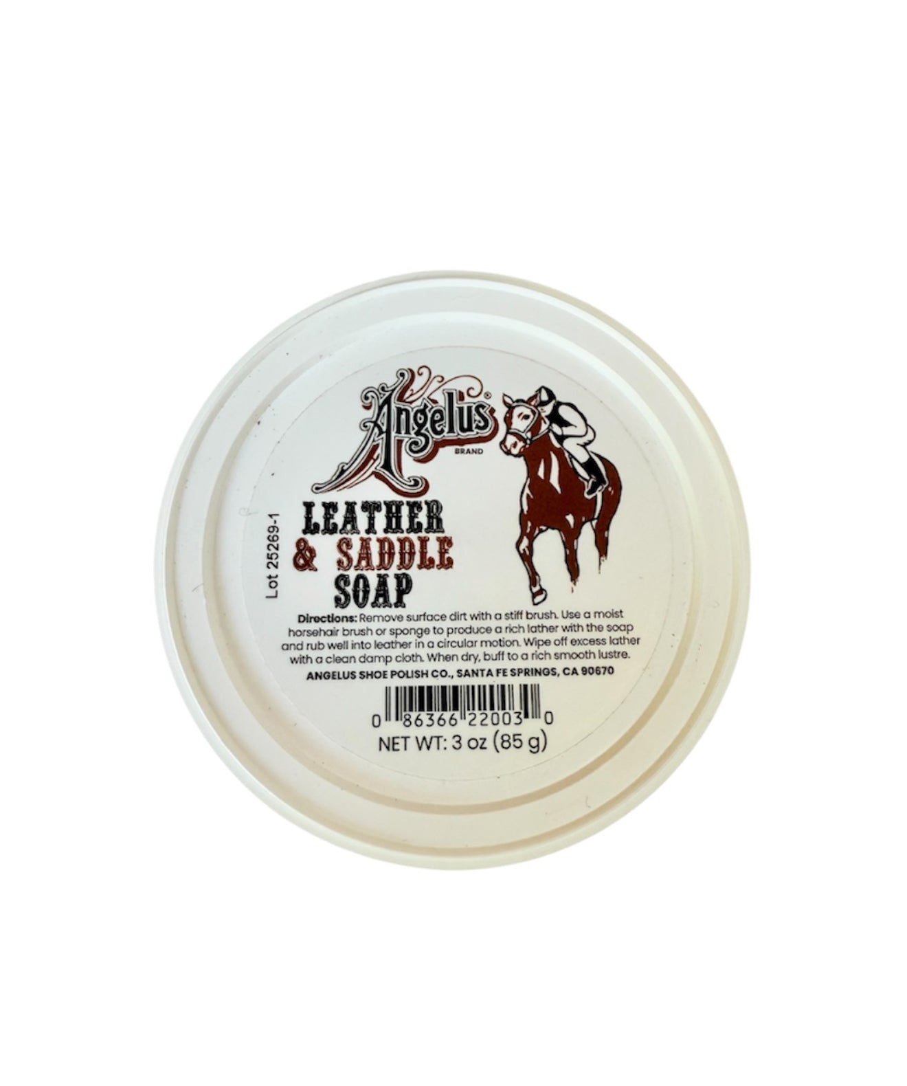 T5562 - Angelus Saddle Soap 85gr Tub - Rawhide Western Wear 