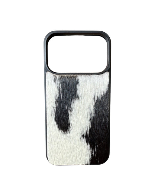 A8957 - IPhone 17 Pro Tooled Leather w Rubber Case - Rawhide Western Wear 