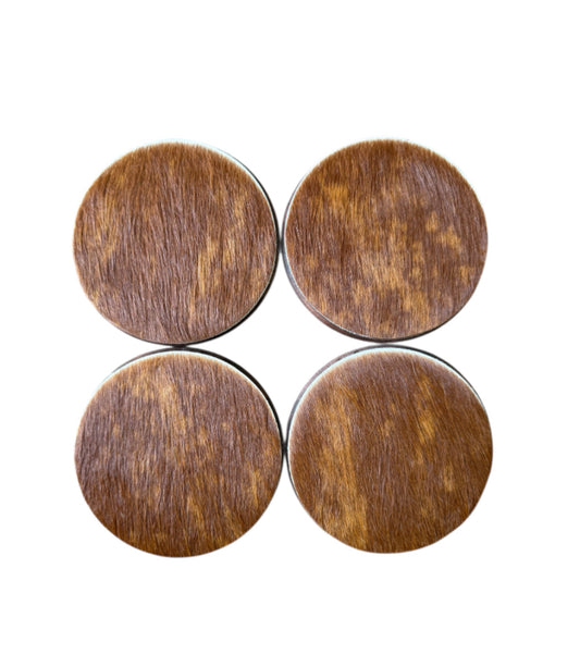 A8787 - 100% Real Cowhide Coasters