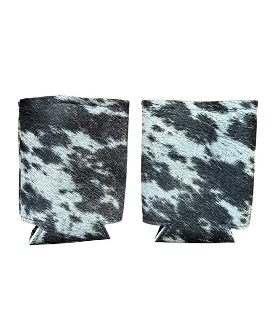A8495 - 100% Hair on hide Stubby Cooler - Rawhide Western Wear 