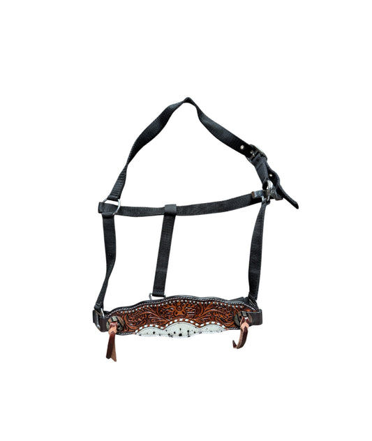 202965  -   Bloomhide Black Nylon Bronc Halter