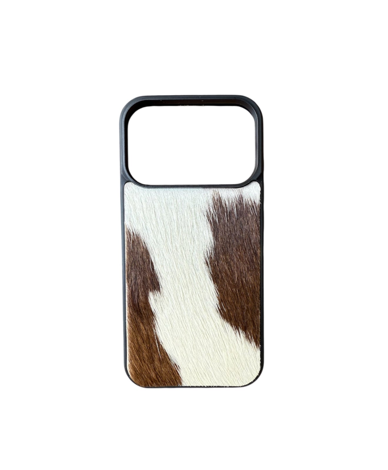 A8956 - IPhone 17 Pro Tooled Leather w Rubber Case - Rawhide Western Wear 