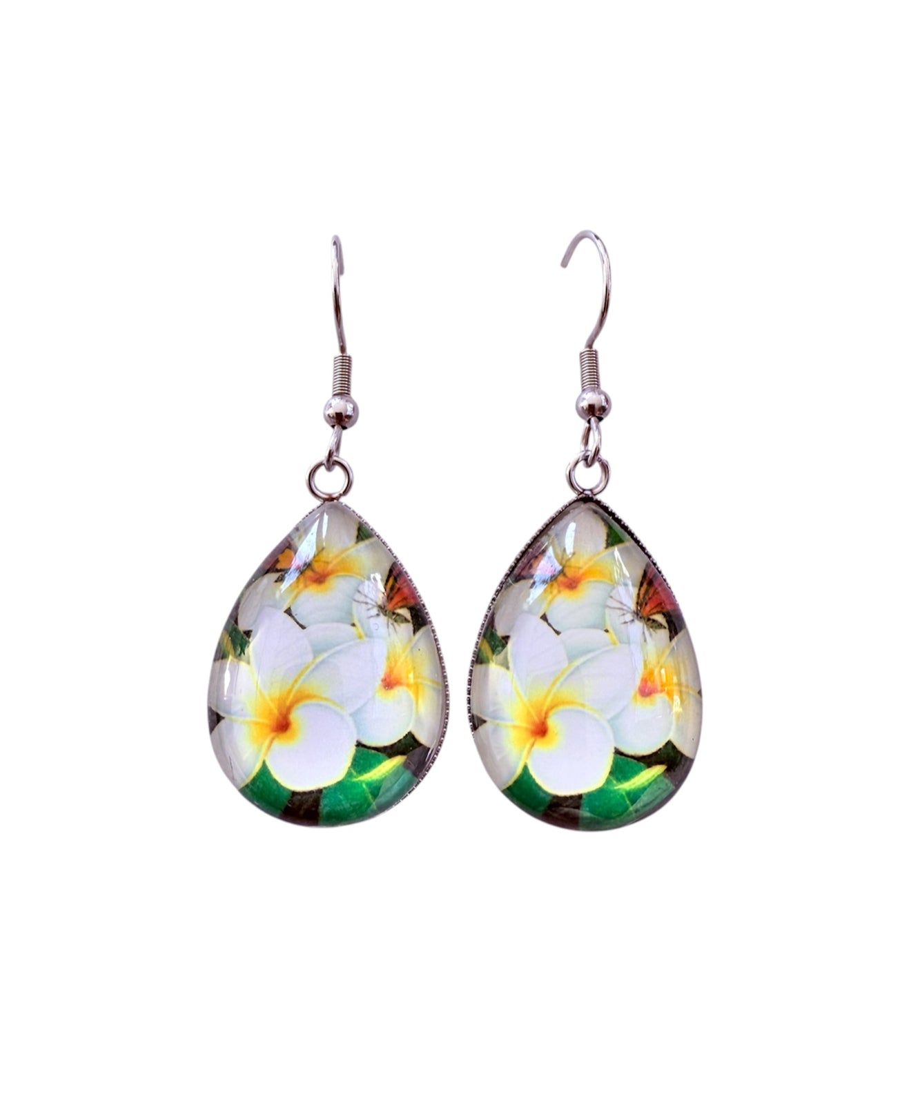 J7025 - Stainless Steel Dangle Earrings