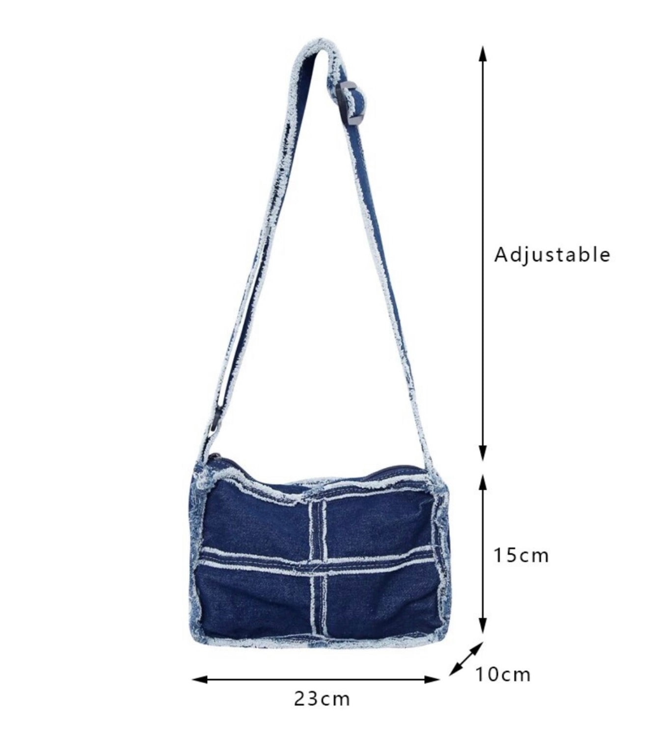 A8114 - Denim Cute Cross Body Bag