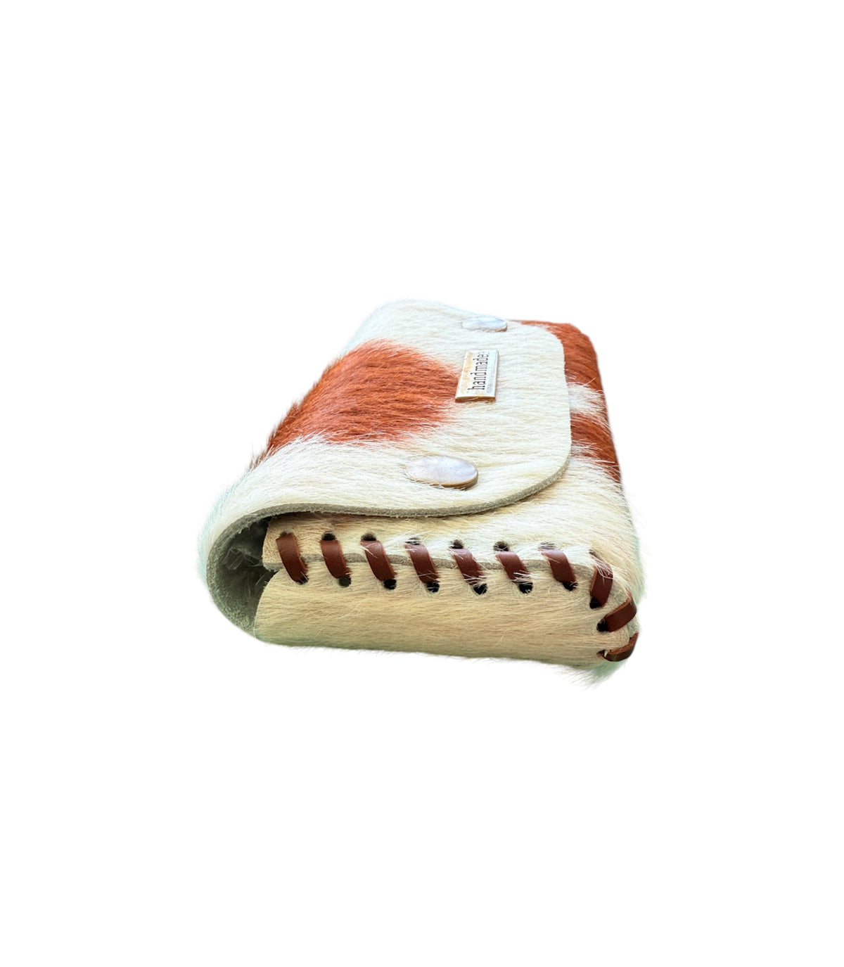 A8650 - Hair-On Cowhide Leather Tobacco Pouch
