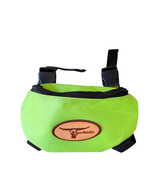 T5528LM  - Lime Nylon Saddle Pouch