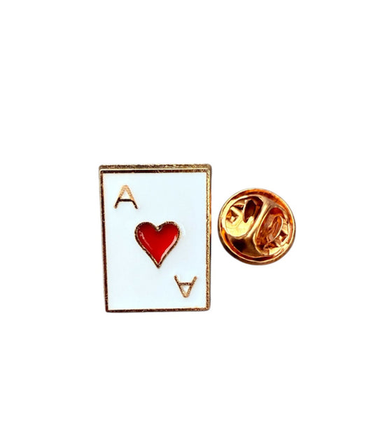 J6671 - Western Hat Pin Playing Card