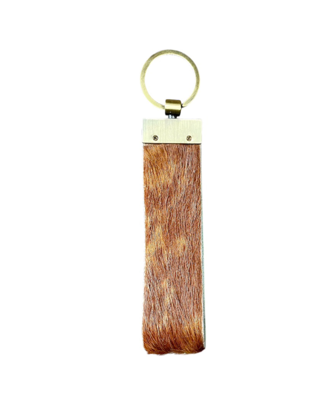 A8691 - Small Cowhide Wrist Strap Keychain