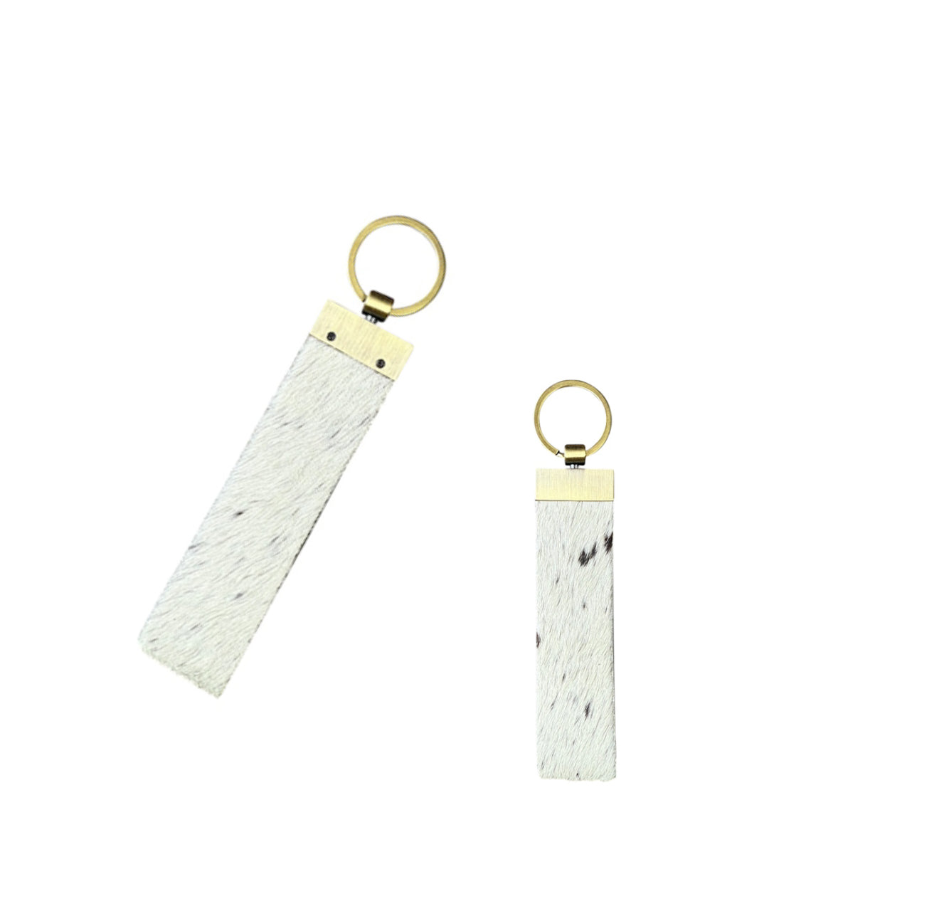 A8692 - Small Cowhide Wrist Strap Keychain