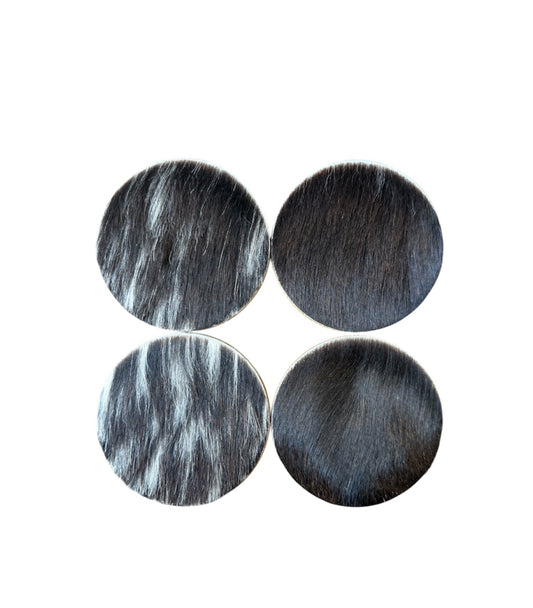 A8389- 100% Cowhide Coasters