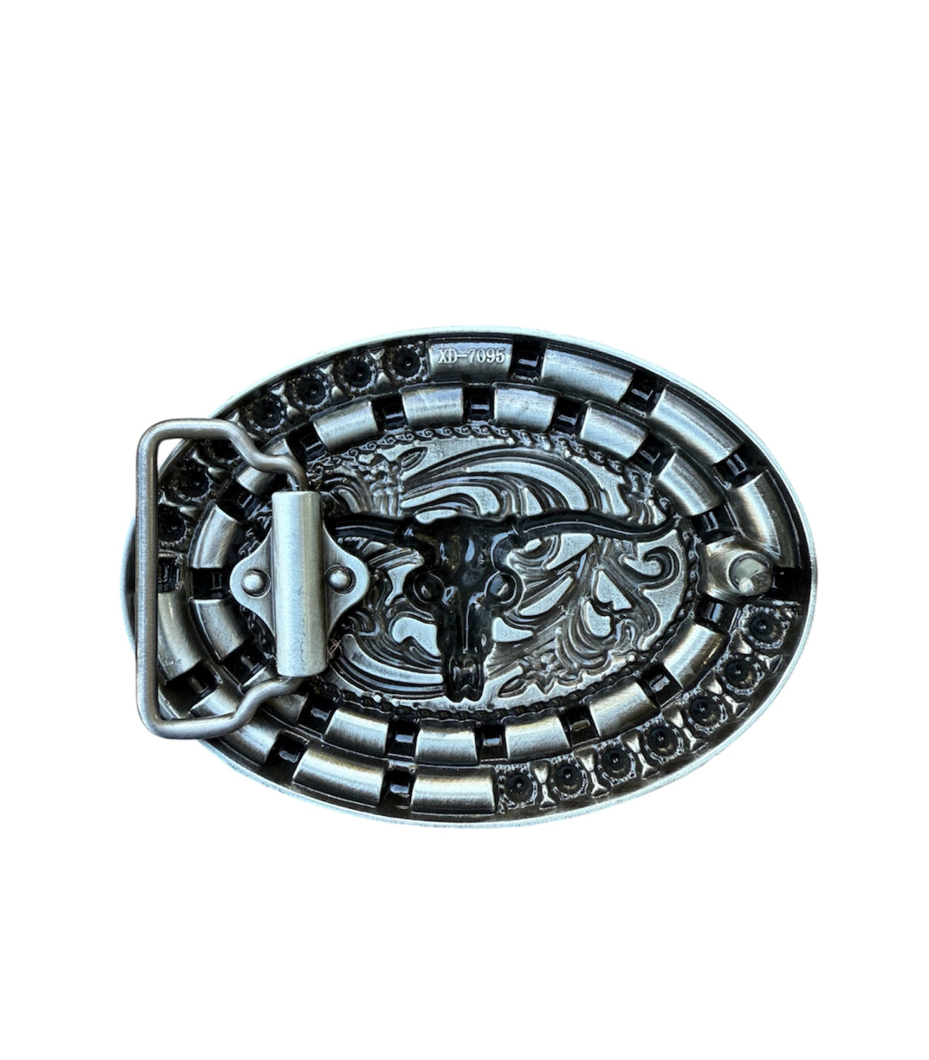 A8824 - Bull Skull alloy Belt Buckle
