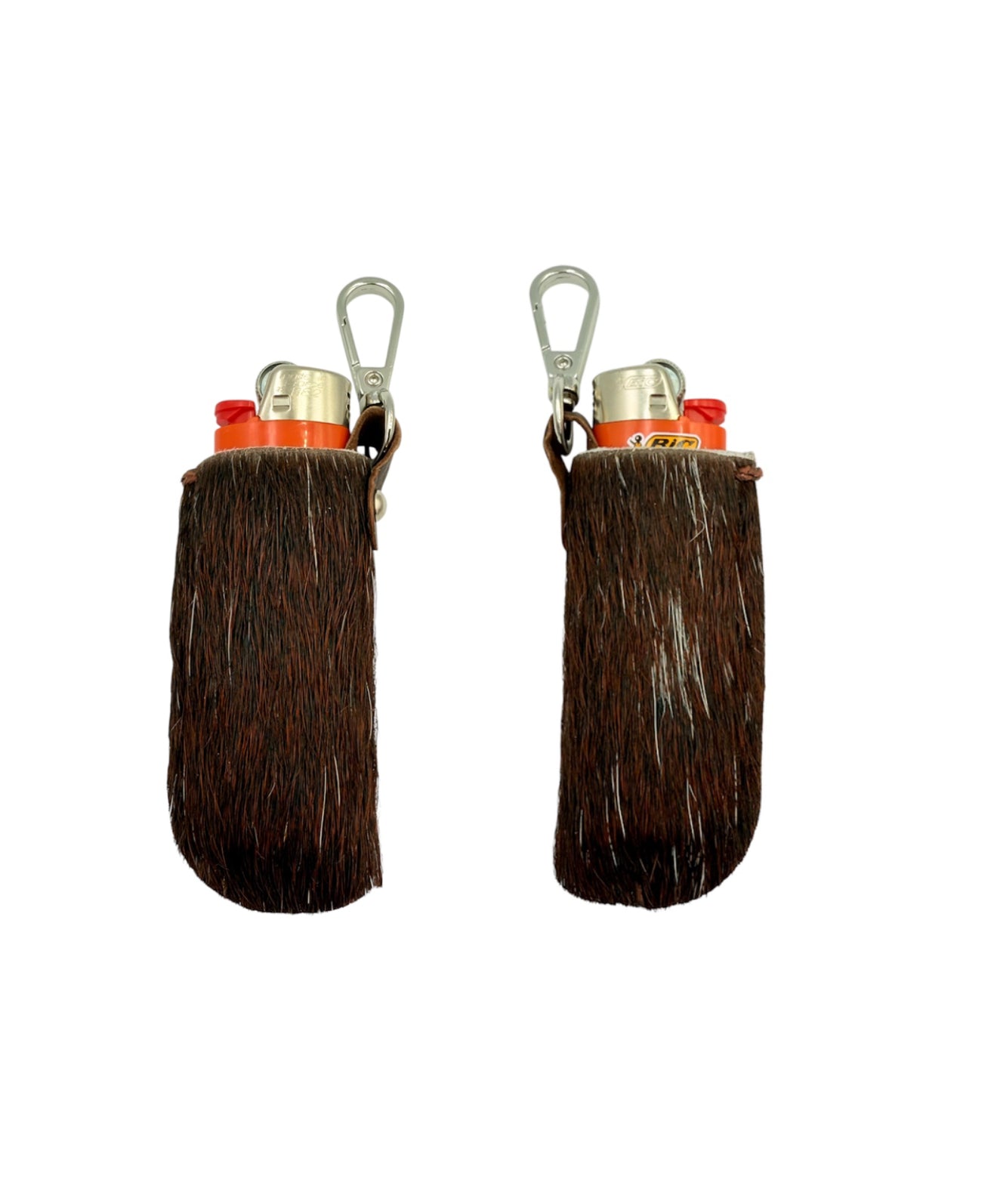 A8900A -  Real Cowhide Lighter Holder w Clip - Rawhide Western Wear 