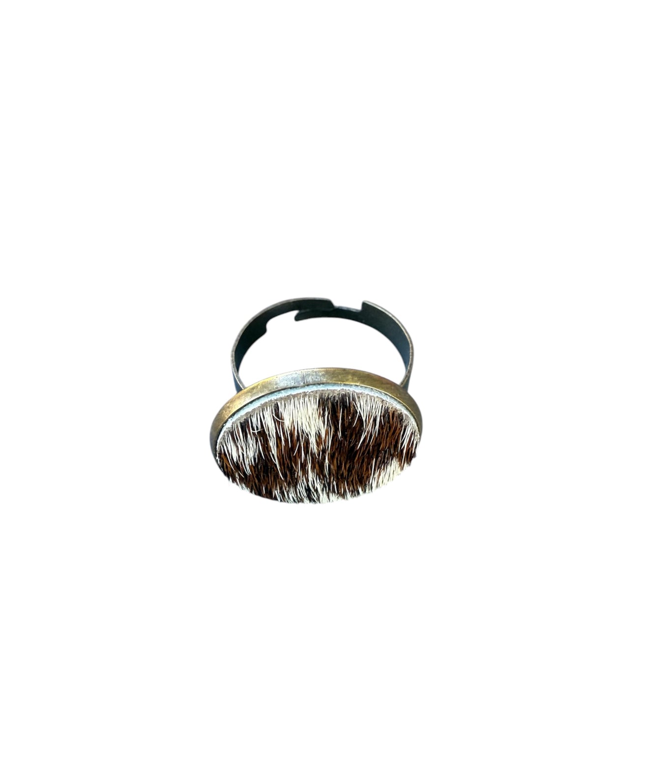 J6481E - Western Real Cowhide Ring