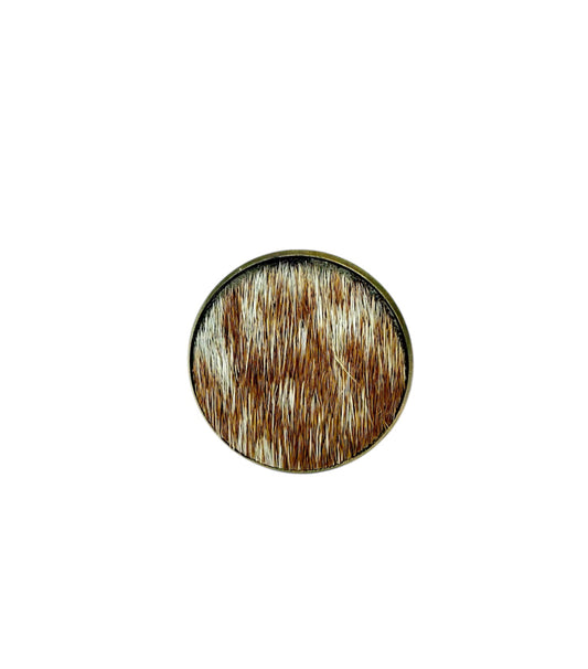 J6480B - Western Real Cowhide Ring