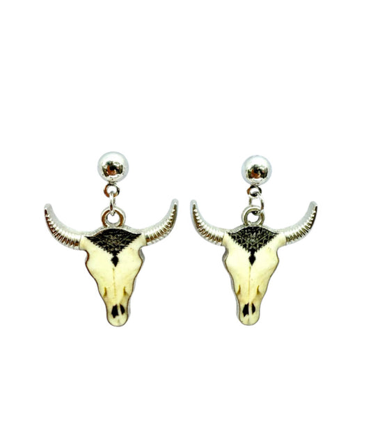 J7025E - Stud Dangle Earrings
