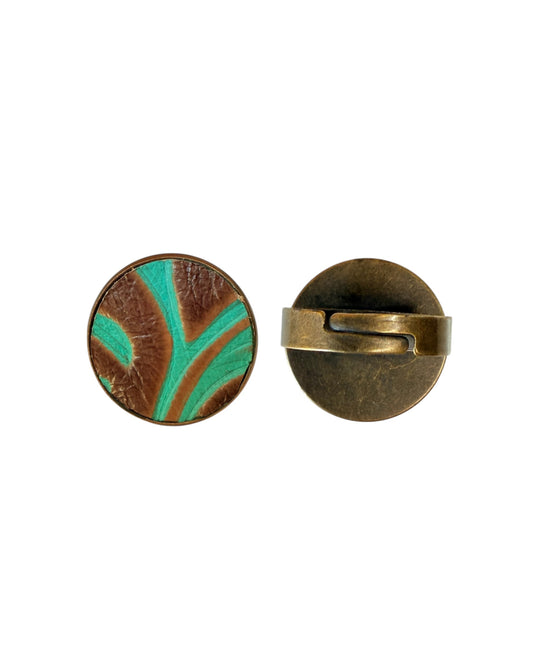 J6475 - Western Real Leather Ring - Rawhide Western Wear 