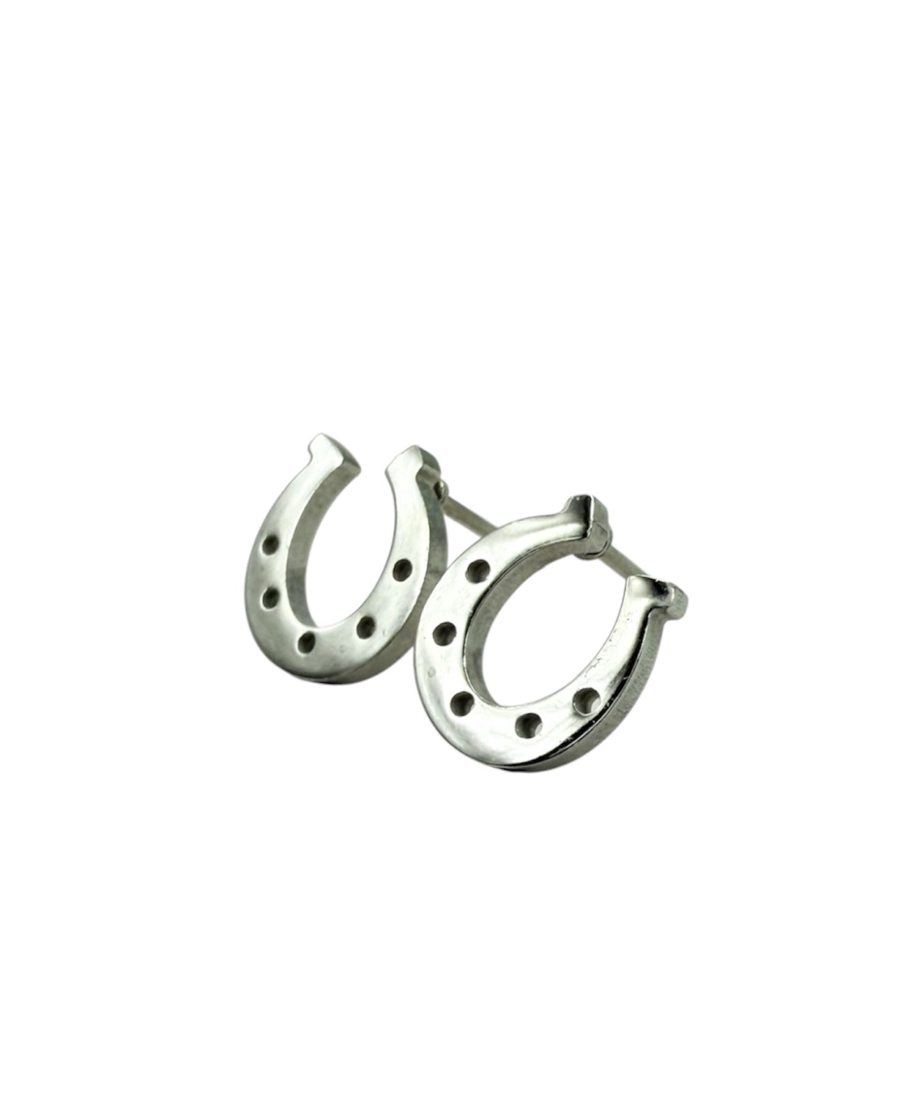 J6410 - Horse Shoe Stud Earring - Rawhide Western Wear 