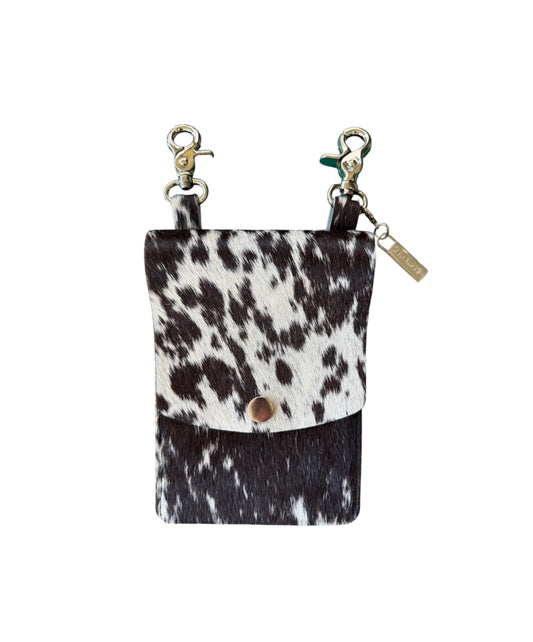 A8673 - 3 in 1 Phone Pouch Cowhide - Rawhide Western Wear 