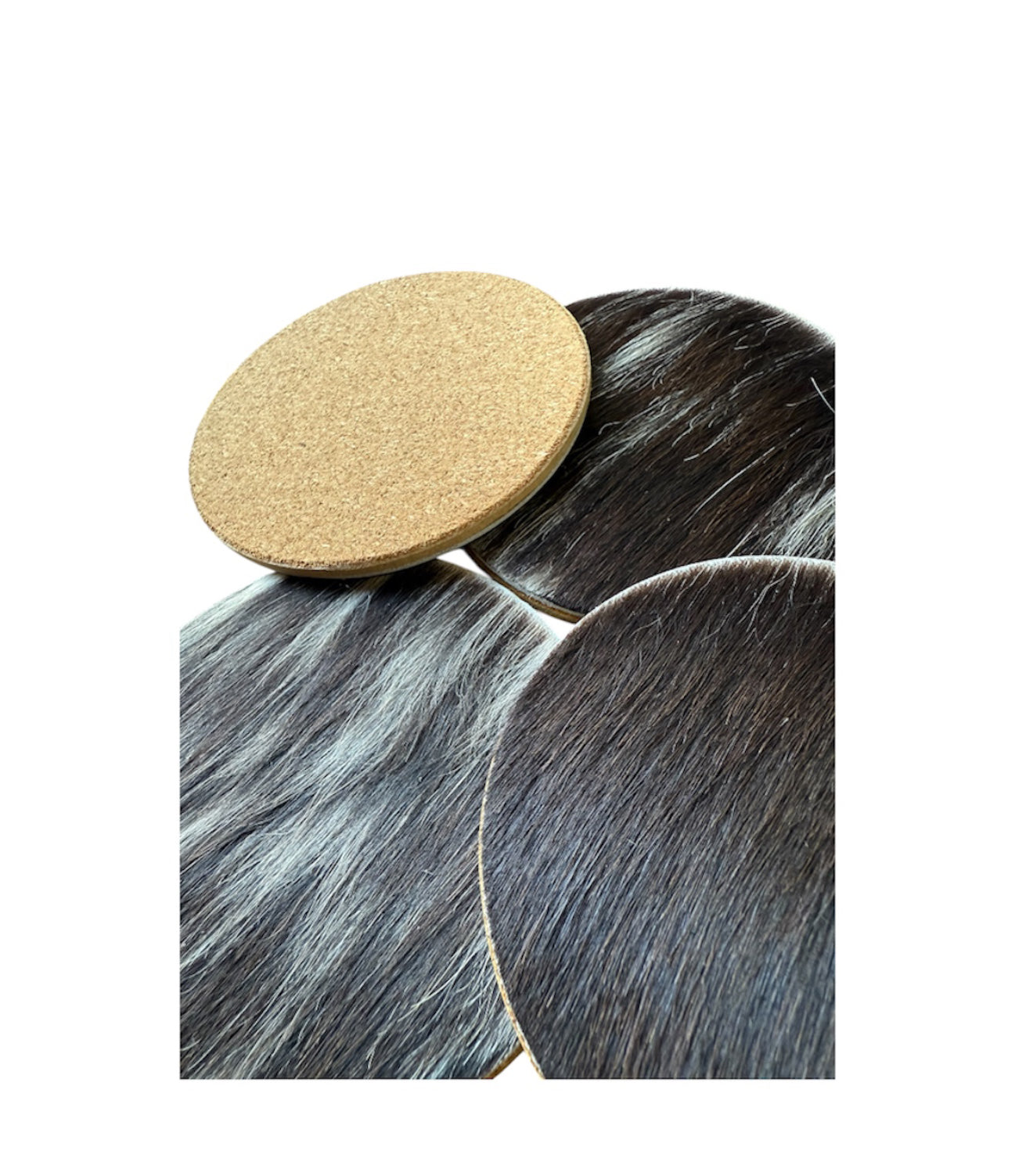 A8389- 100% Cowhide Coasters