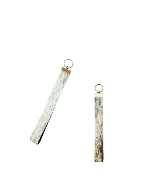 A8699 - Large Cowhide Wrist Strap Keychain