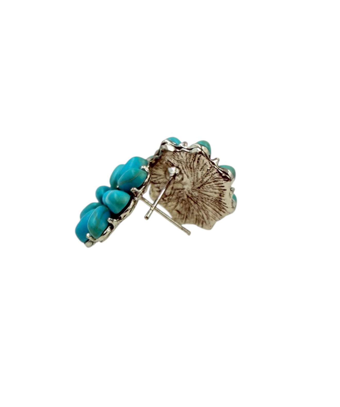 J6513 - Flower Shape Stud Earring - Rawhide Western Wear 