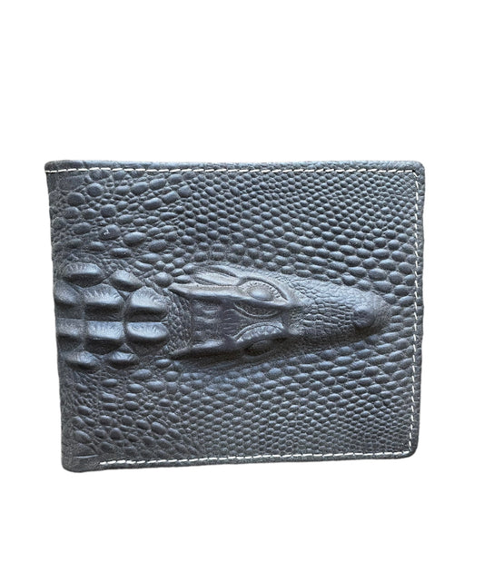 MWSW018BR - Genuine Leather Collection Men's Wallet - Brown