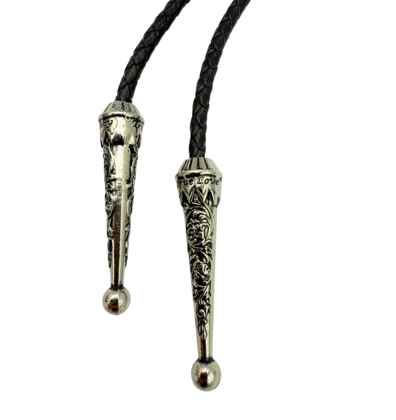 J7128 - Real Leather & Cowhide Adult Bolo Tie