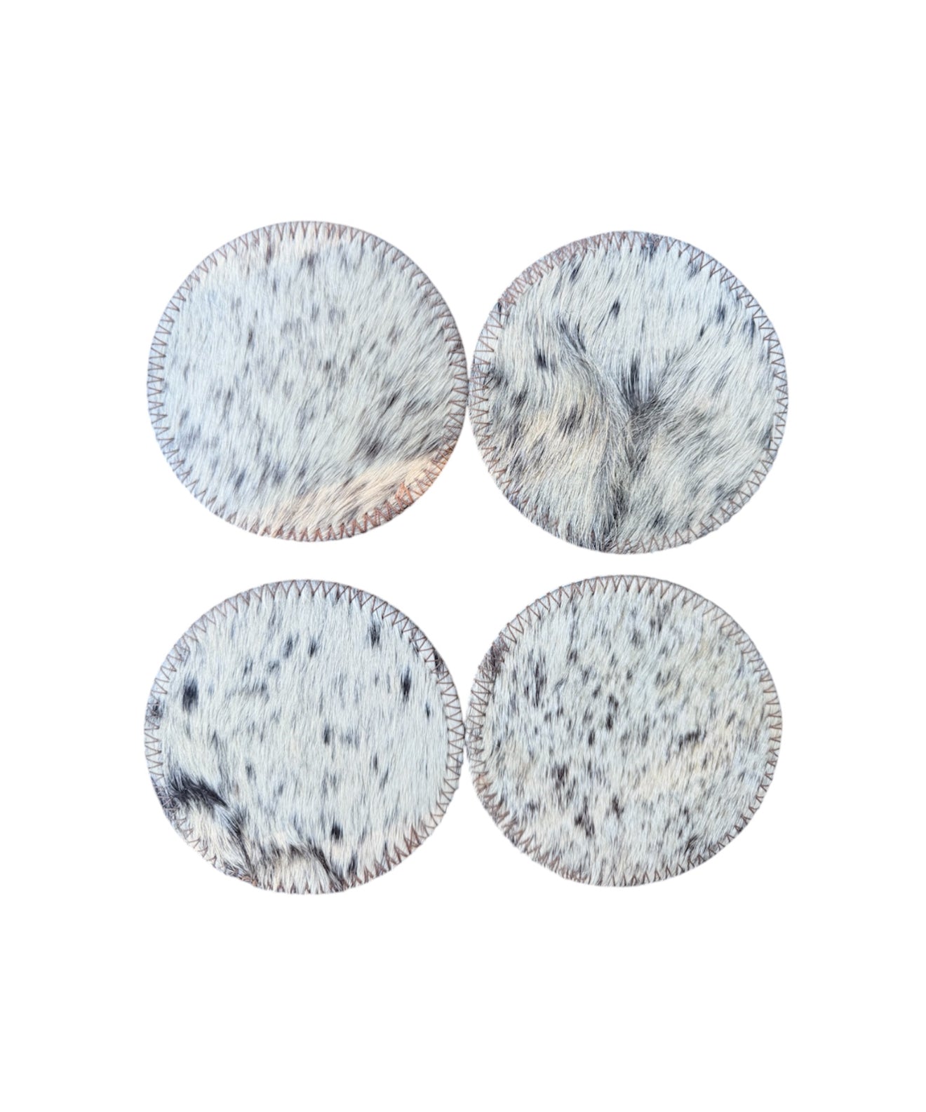 A8388- Cowhide Coasters - Rawhide Western Wear 