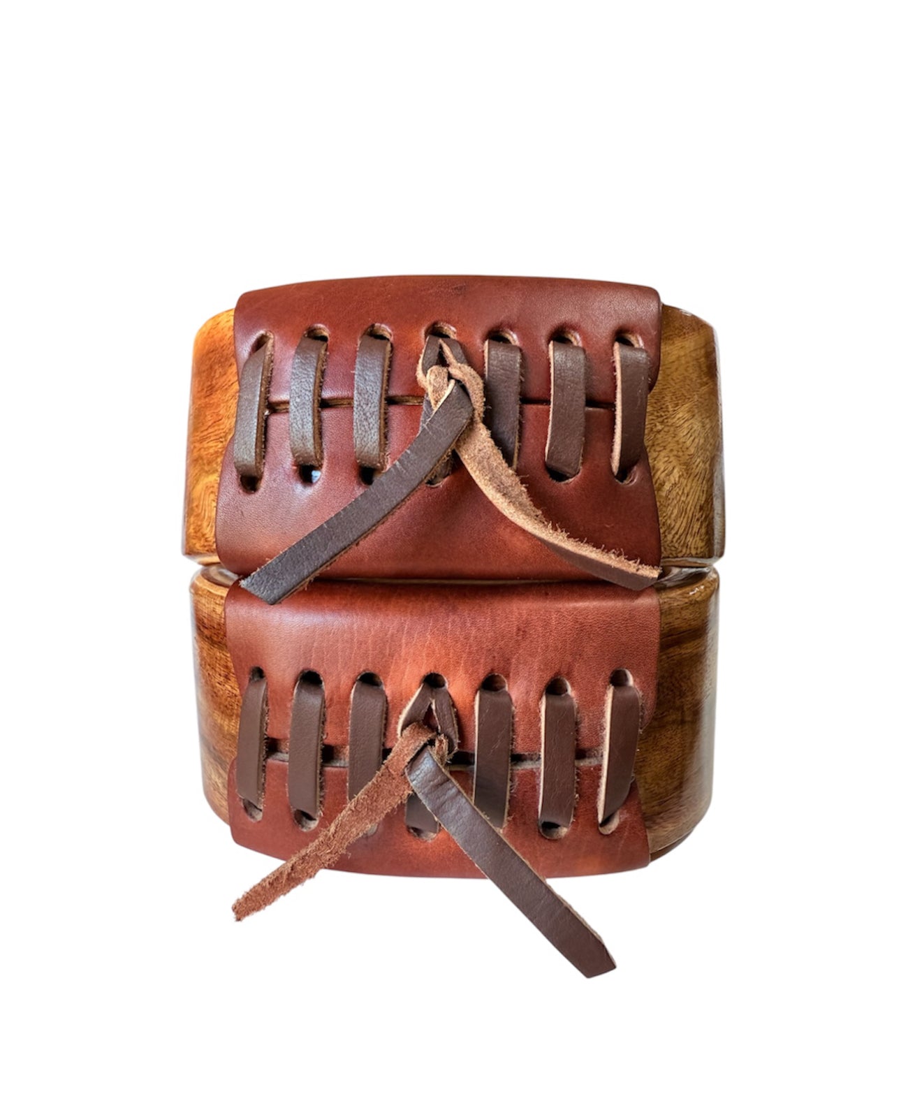 022133 - Wooden Offset Stirrups - Rawhide Western Wear 