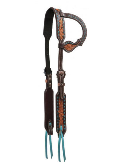 13603 - Argentina cow leather single ear Bridle