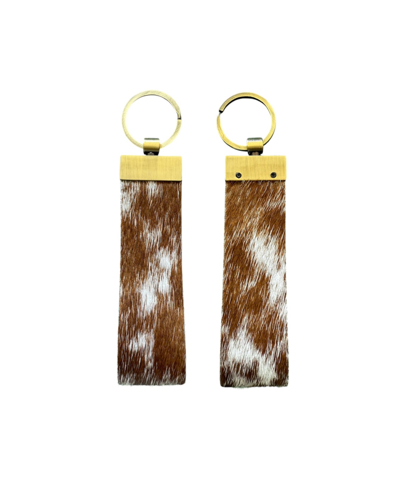 A8729 - Small Cowhide Wrist Strap Keychain