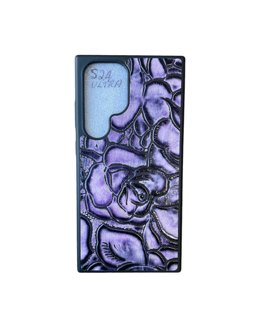 A8716 - Samsung S24 Ultra Tooled Leather Case
