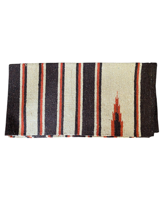 090019RT - Rust / Brown Navajo Single Weave 30"x 60"