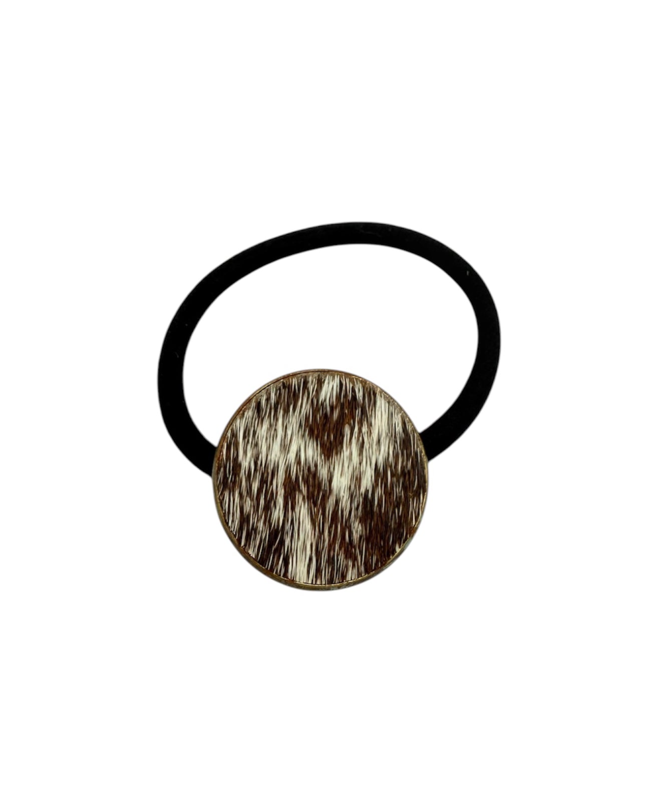 A8678 - Cowhide Bezel Hair Band - Rawhide Western Wear 