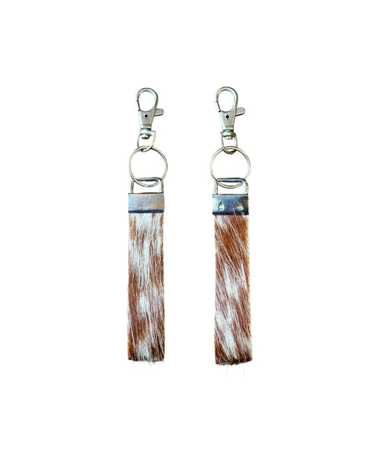 A8902B - Small Cowhide Wrist Strap Keychain - Rawhide Western Wear 