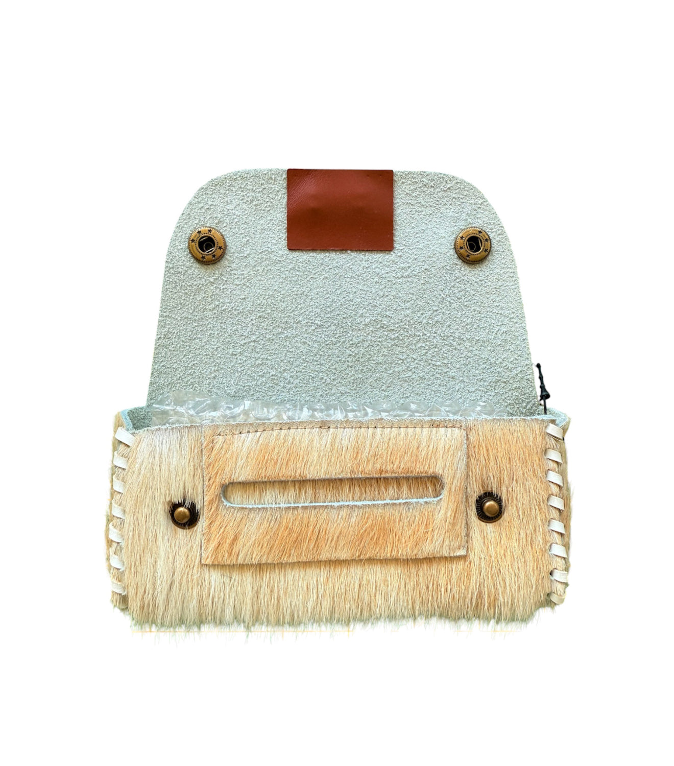 A8650C - Cowhide Leather Tobacco Pouch
