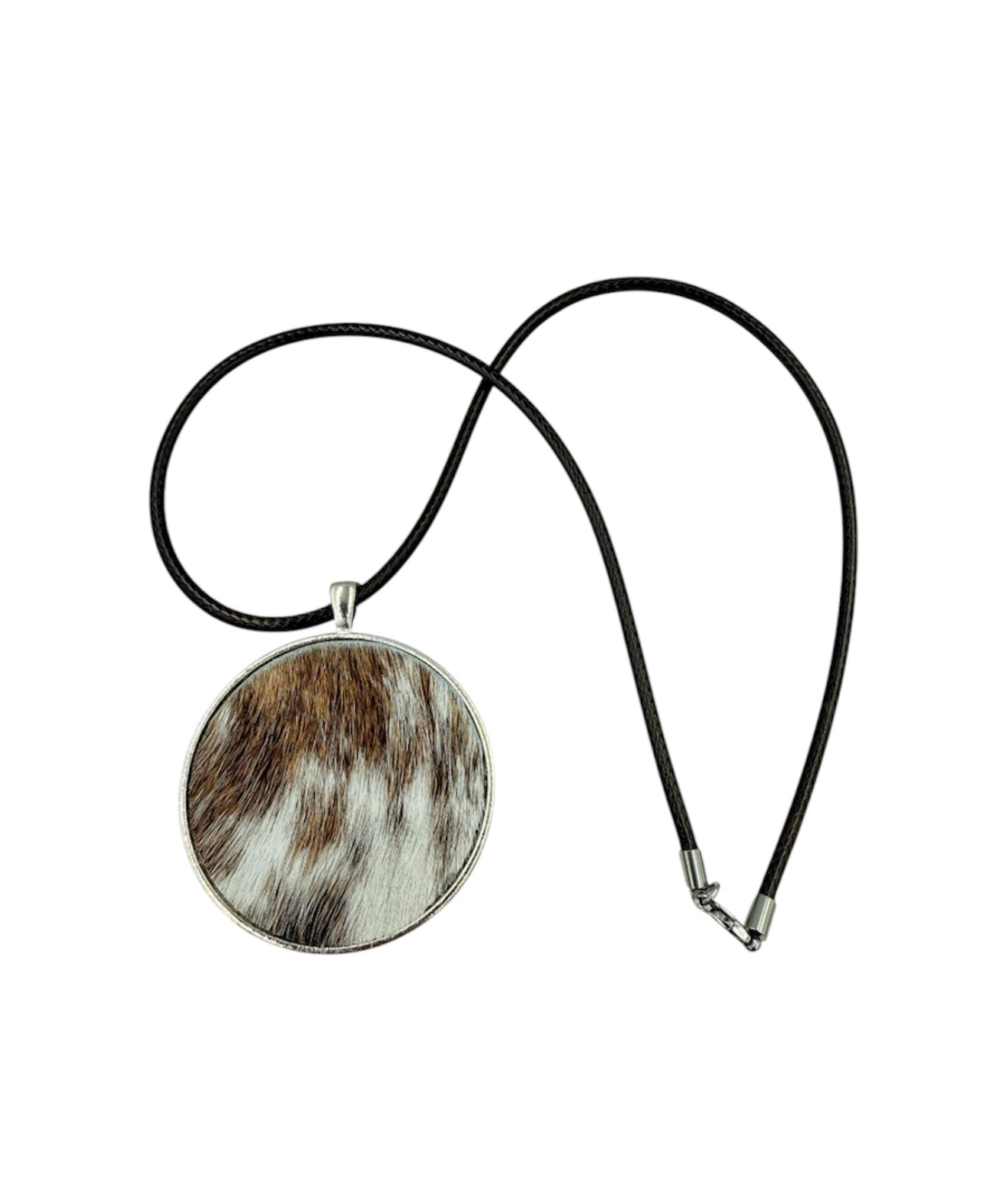 J6904 - 100% Cowhide Pendant Necklace - Rawhide Western Wear 