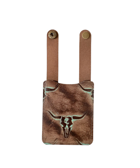A8901 - Boot Wallet Pure Leather Wallet - Rawhide Western Wear 