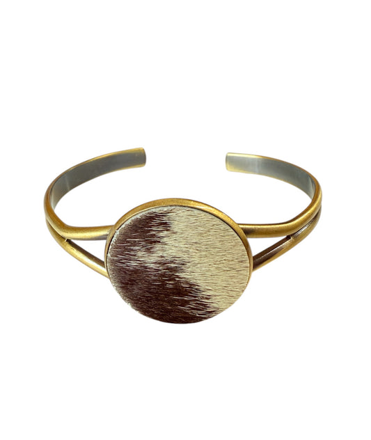 J6553R - 3/4 Bangle w Cowhide Bezel - Rawhide Western Wear 