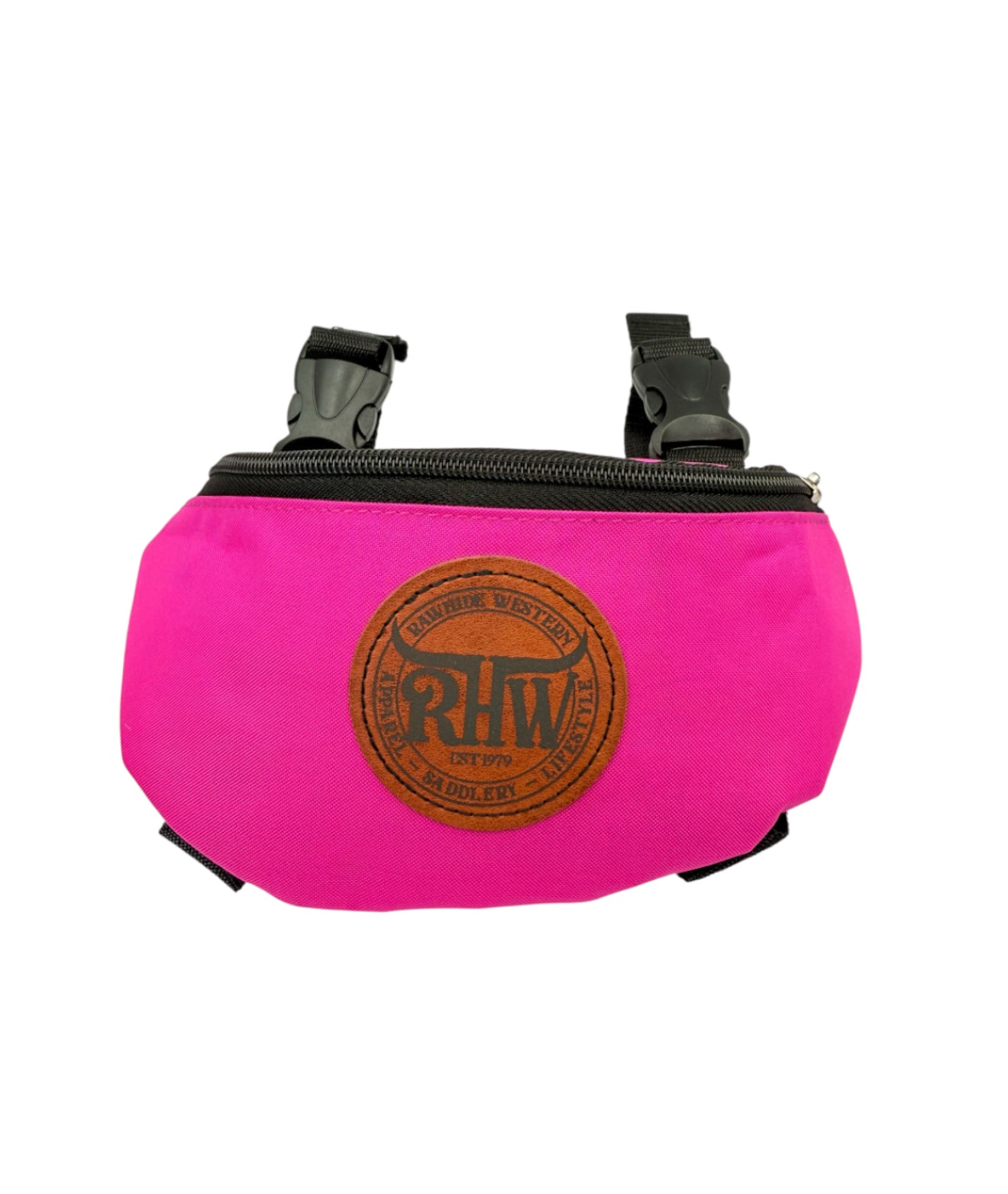 T5528P - Pink Nylon Saddle Pouch - Rawhide Western Wear 