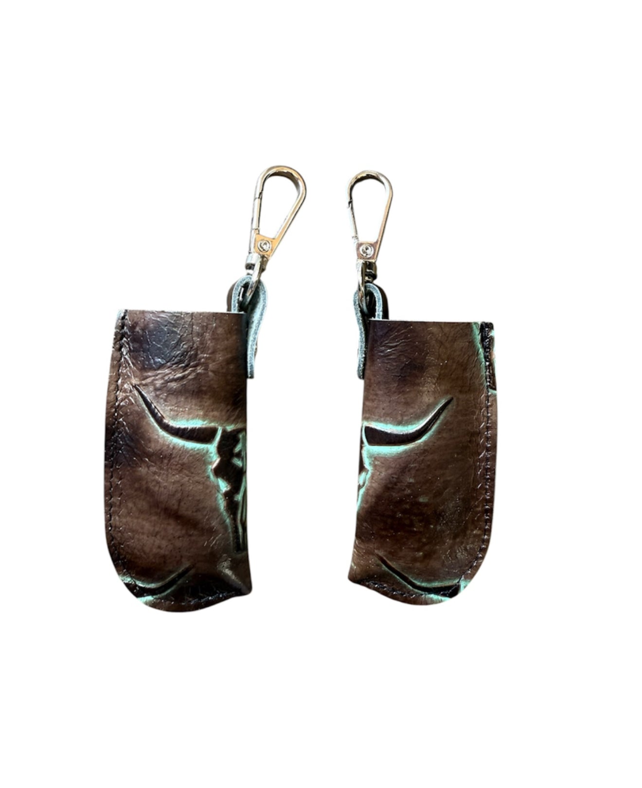A8894 -  Leather Lighter Holder w Clip - Rawhide Western Wear 