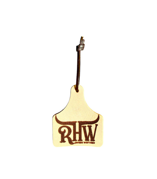 P4097 - Rawhide Western Leather Cattle Tag