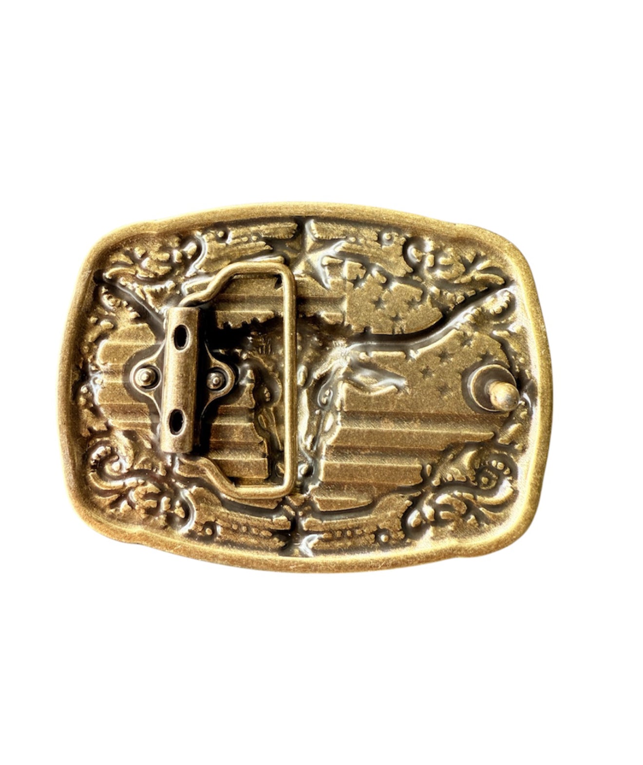 A8653 - Western Highland Cow Buckle - Rawhide Western Wear 