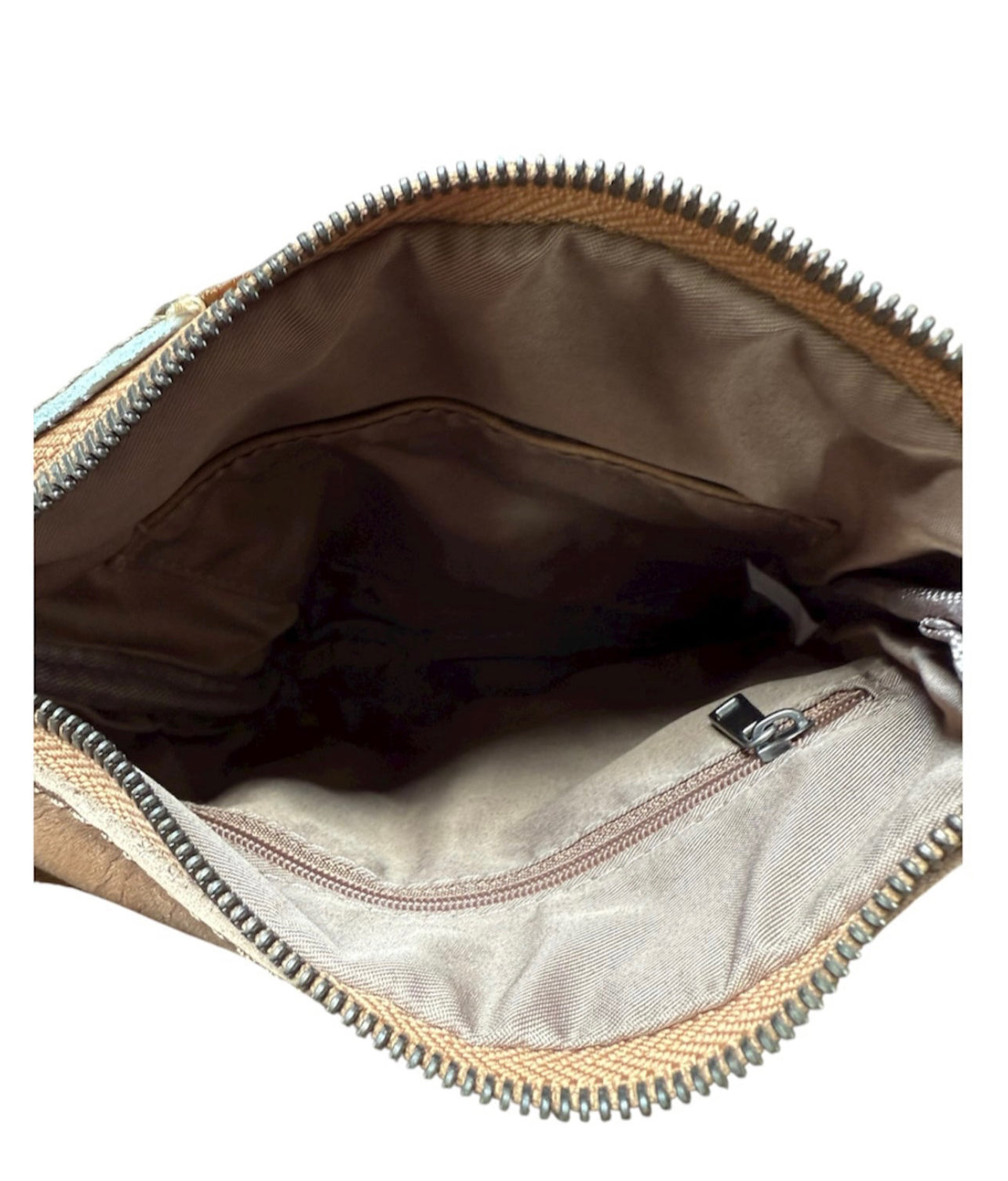 A8904D -  Genuine Leather Cowhide Fringe Crossbody