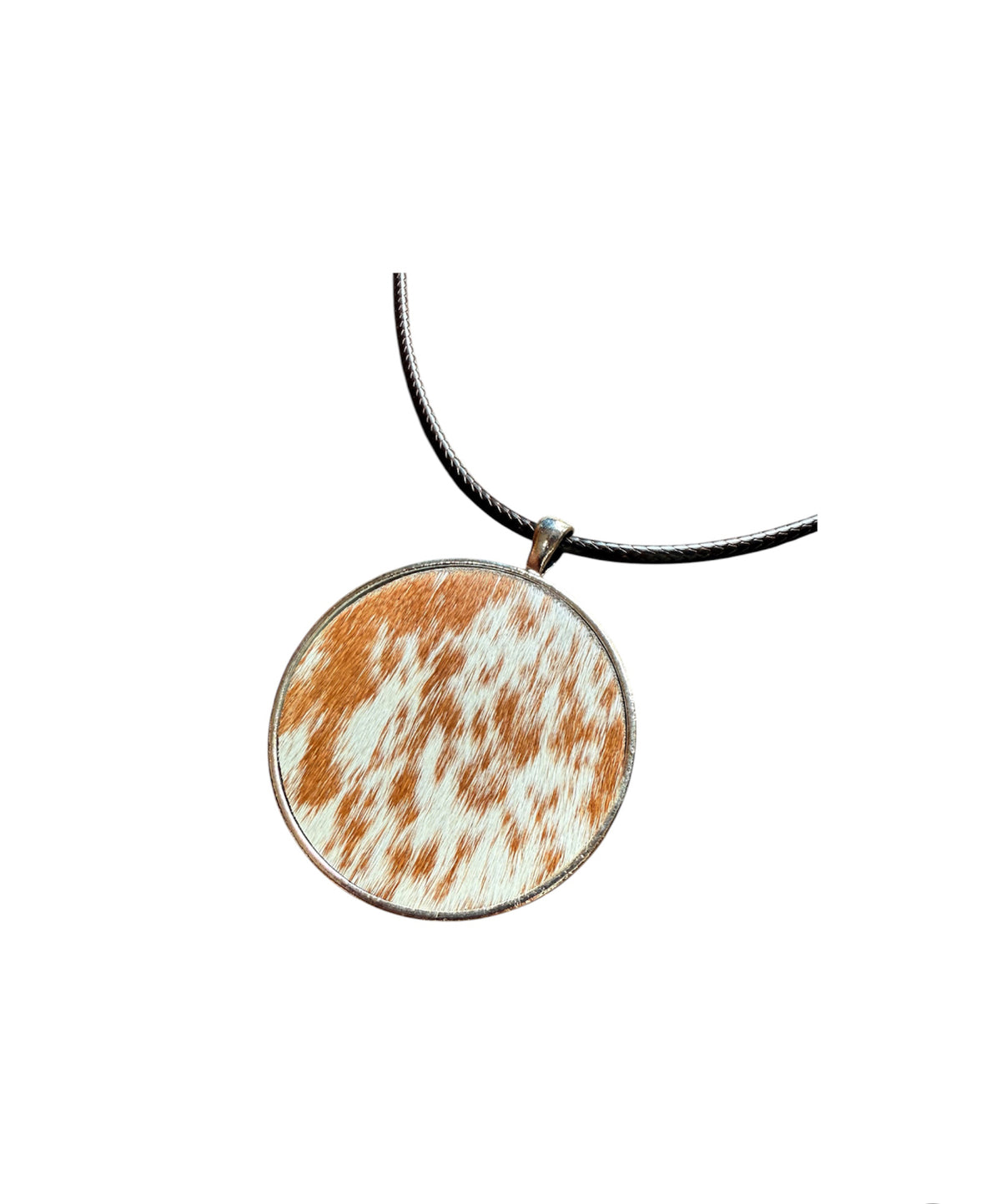 J6904 - 100% Cowhide Pendant Necklace - Rawhide Western Wear 