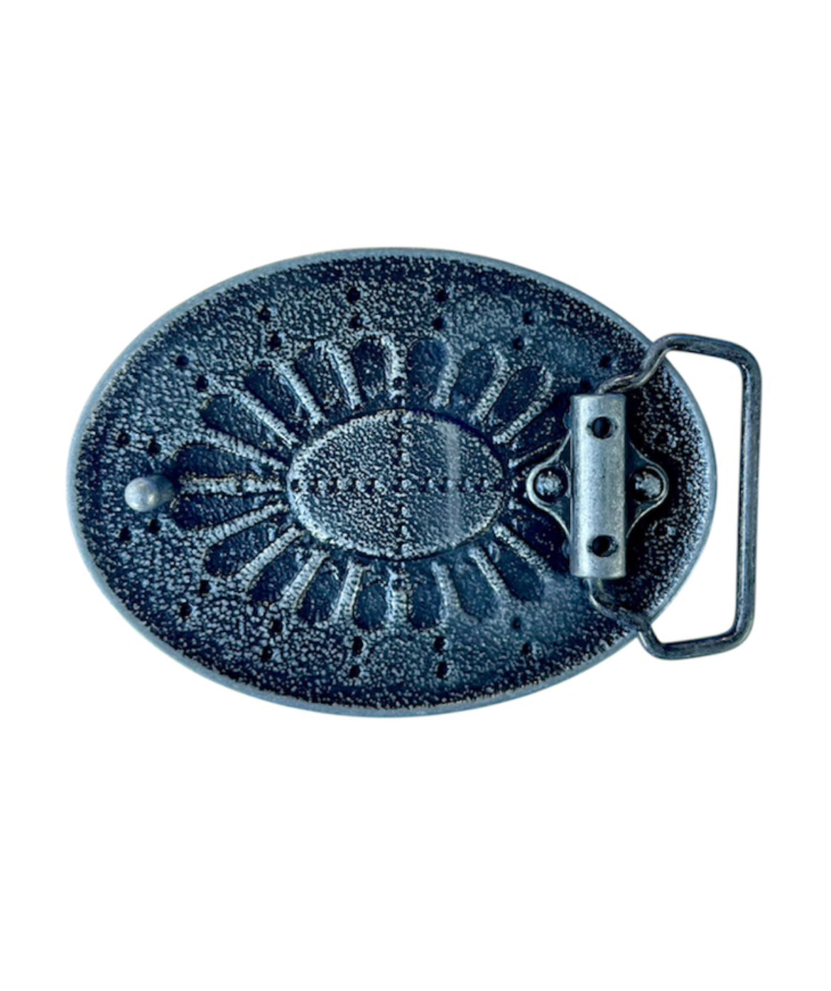 J6660 - Western Turquoise Colour Beads Belt Buckle